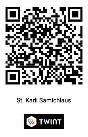 TWINT-QR-Code für die St. Nikolaus-Gesellschaft St. Karl